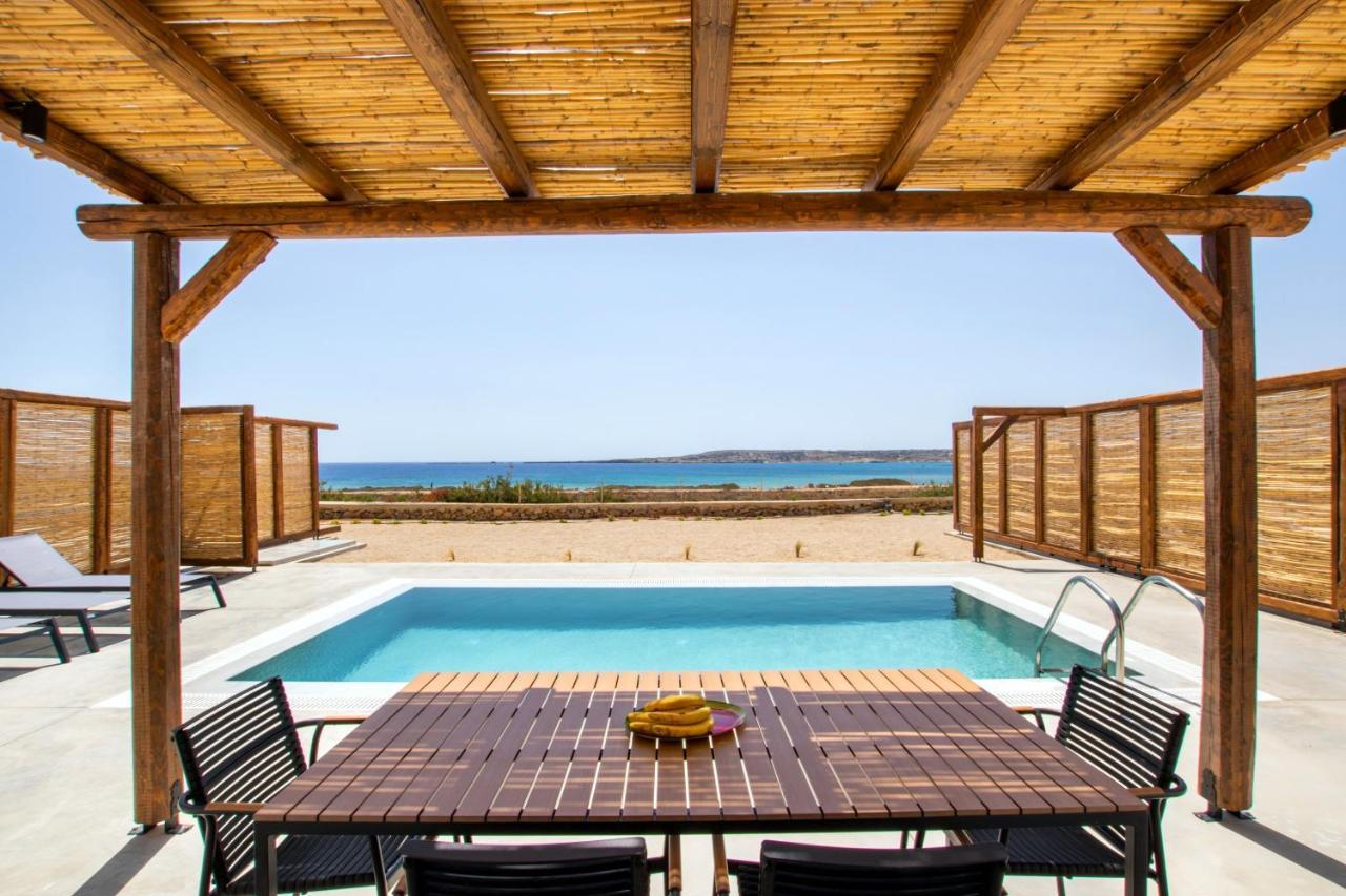 Cato Agro 3, Seafront Villa With Private Pool 奇波斯阿费提 外观 照片