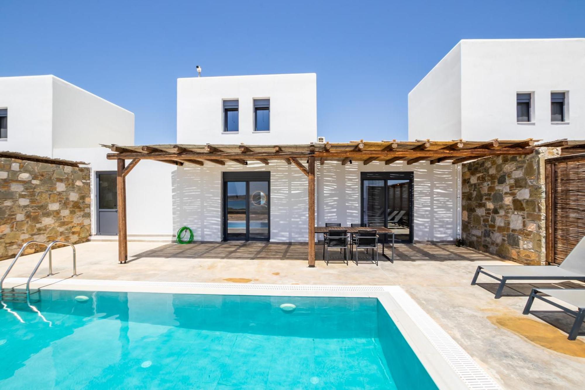 Cato Agro 3, Seafront Villa With Private Pool 奇波斯阿费提 外观 照片