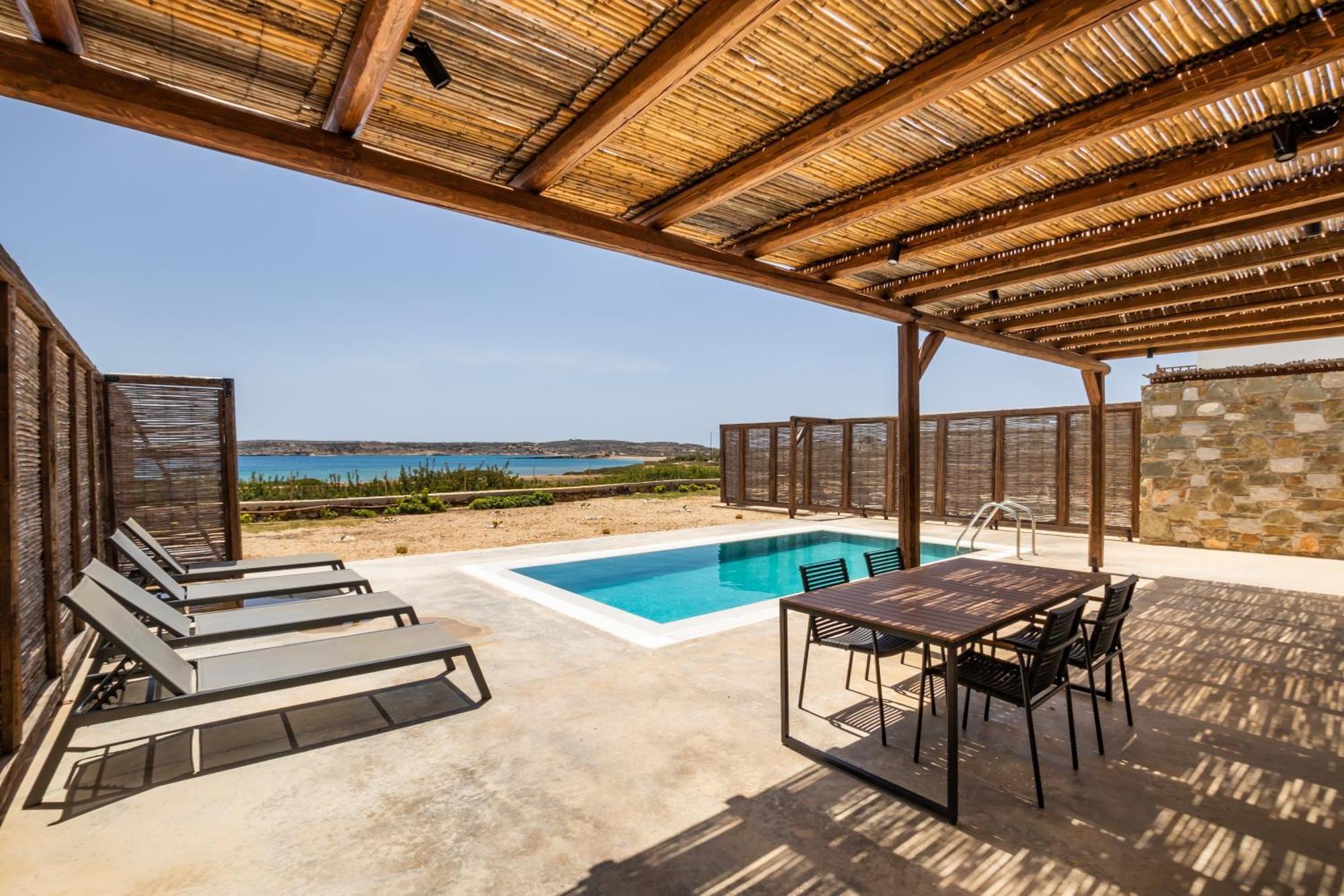 Cato Agro 3, Seafront Villa With Private Pool 奇波斯阿费提 外观 照片