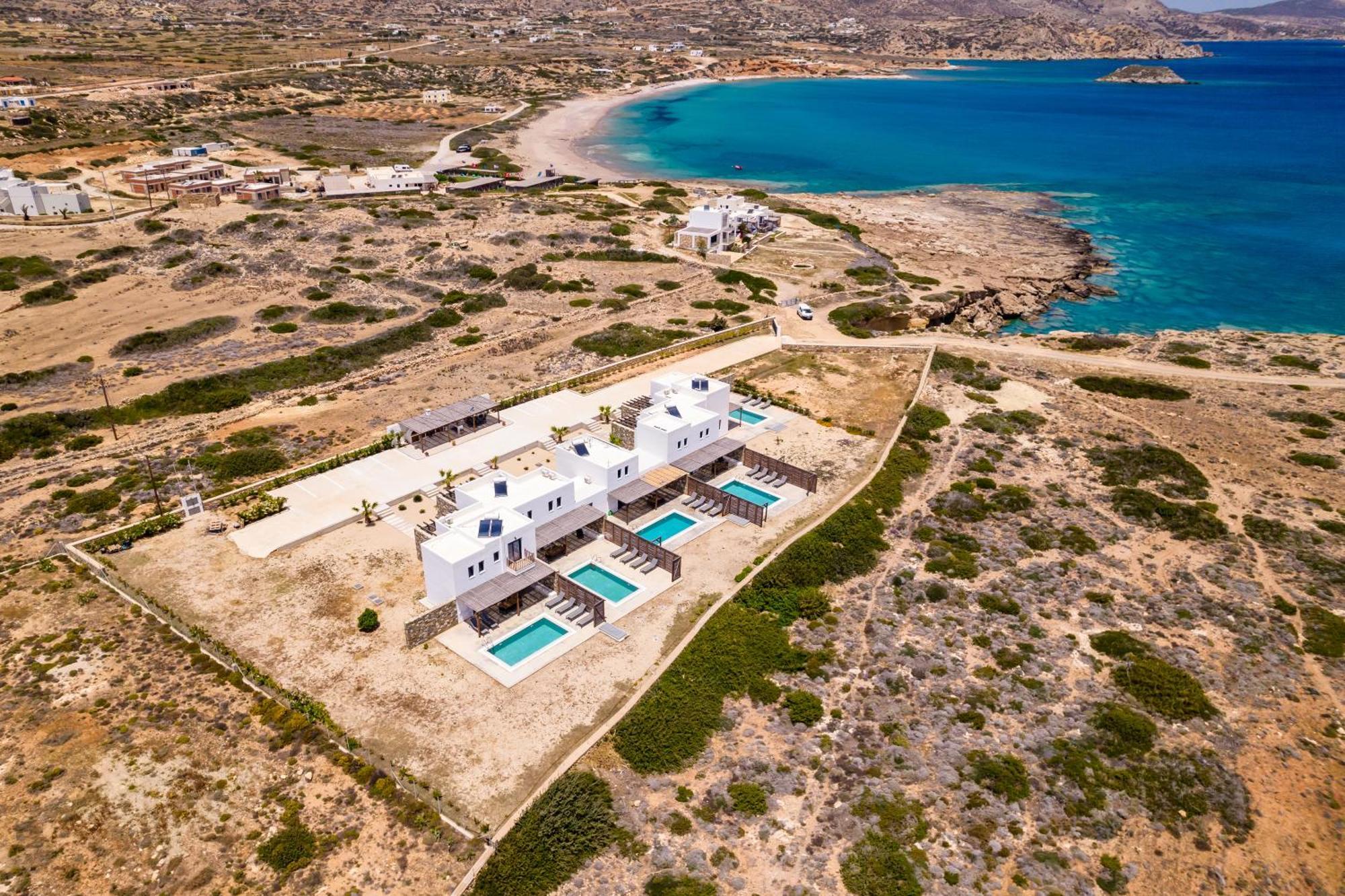 Cato Agro 3, Seafront Villa With Private Pool 奇波斯阿费提 外观 照片